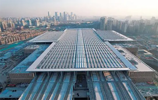 河南舞阳钢厂参与亚洲最大火车站改建工程